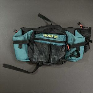 Stansport Fanny Pack Waist Travel Sport Hike Camp Bag 2 Drink Holders